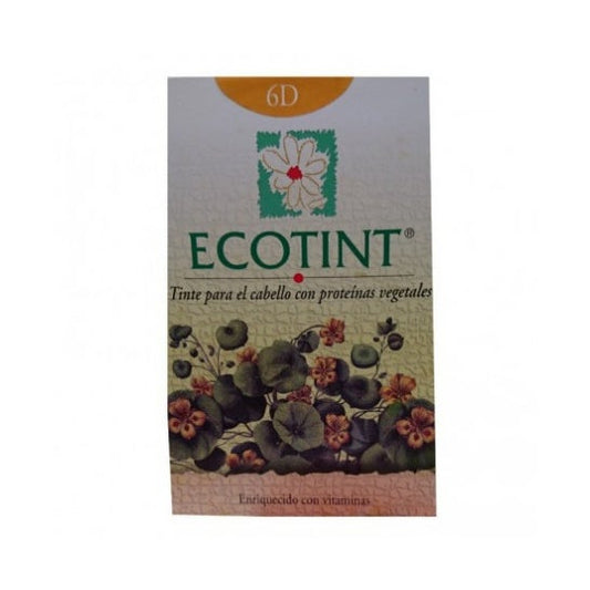 Ecotint Tinte Cabello 6 D Rubio Oscuro Dorado 130 ml
