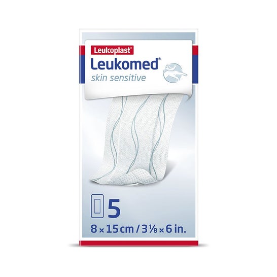 Leukomed Skin Sensitive 8cmx15cm 5uds
