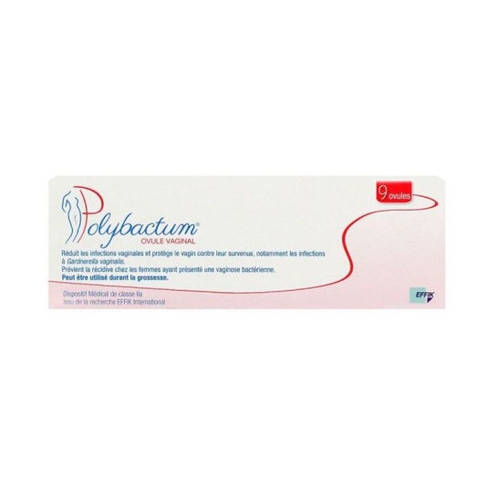 Huevo Vaginal Polybactum Caja 9