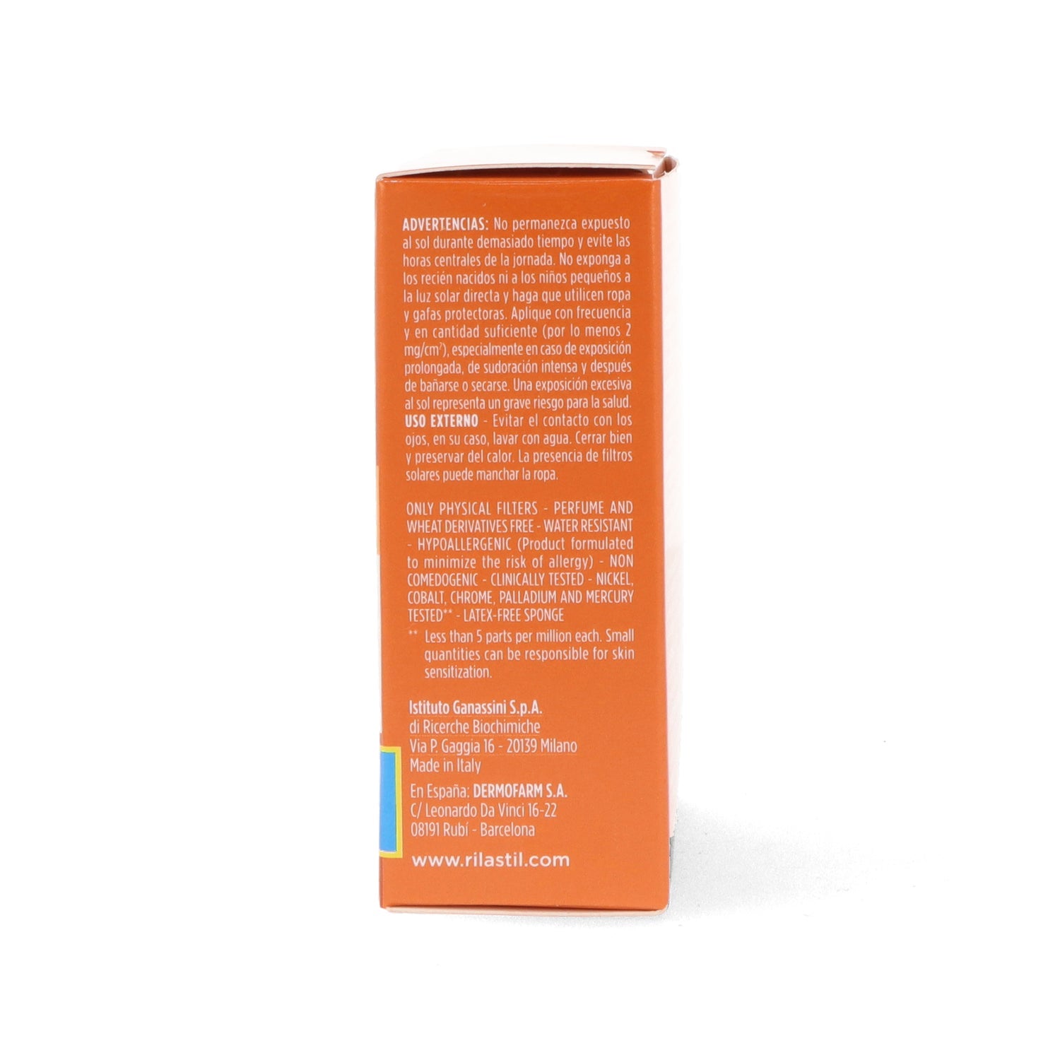 Rilastil Sun System Maquillaje Compacto Fotoprotector 02 Dore SPF50+ 10g