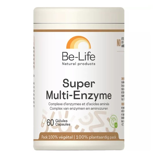 Belife Super multienzima 60 cápsulas