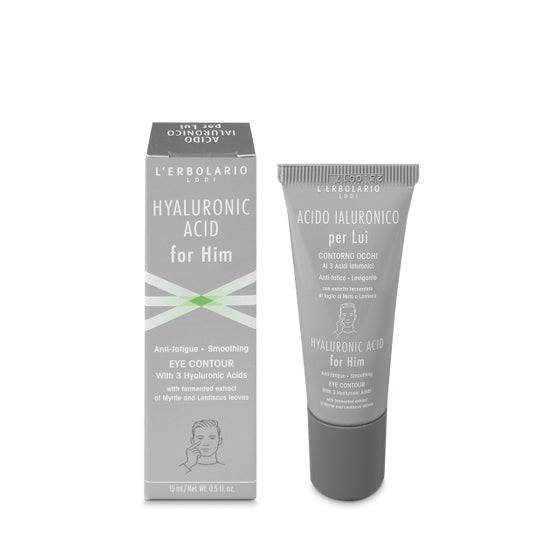 L'Erbolario Ácido Hialurónico Hombre Contorno Ojos 15ml