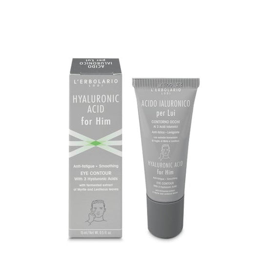 L'Erbolario Ácido Hialurónico Hombre Contorno Ojos 15ml