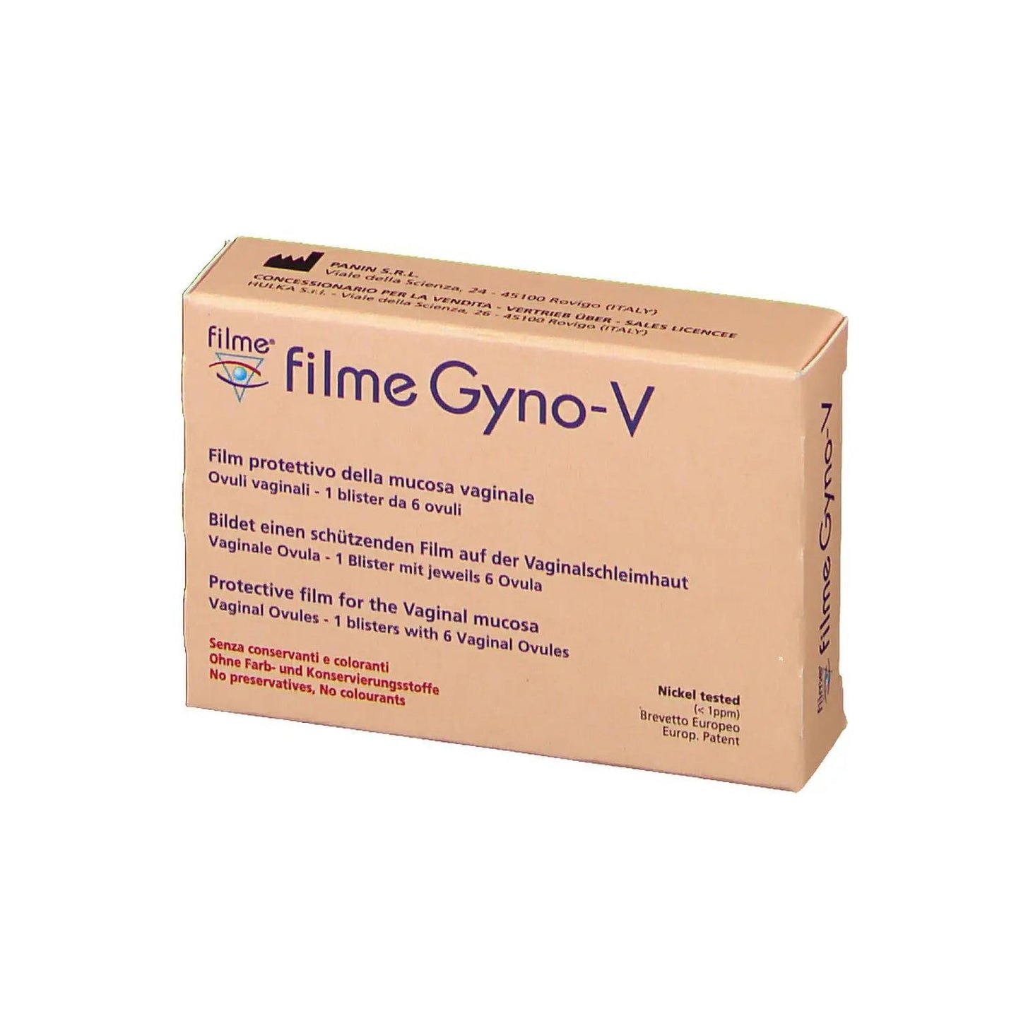 Filme Gyno V 6 óvulos vaginales