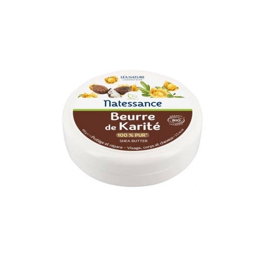 Mantequilla de karité orgánica Natessance 100 g