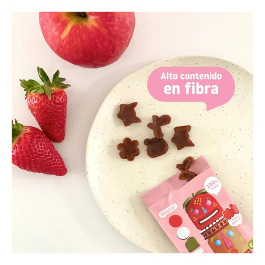 Smileat Triboo Snack Ecológico de Fresa y Manzana 25g