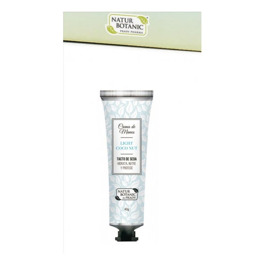 Natur Botanic Crema de Manos Tacto de Seda Light Coco Nut 40 g