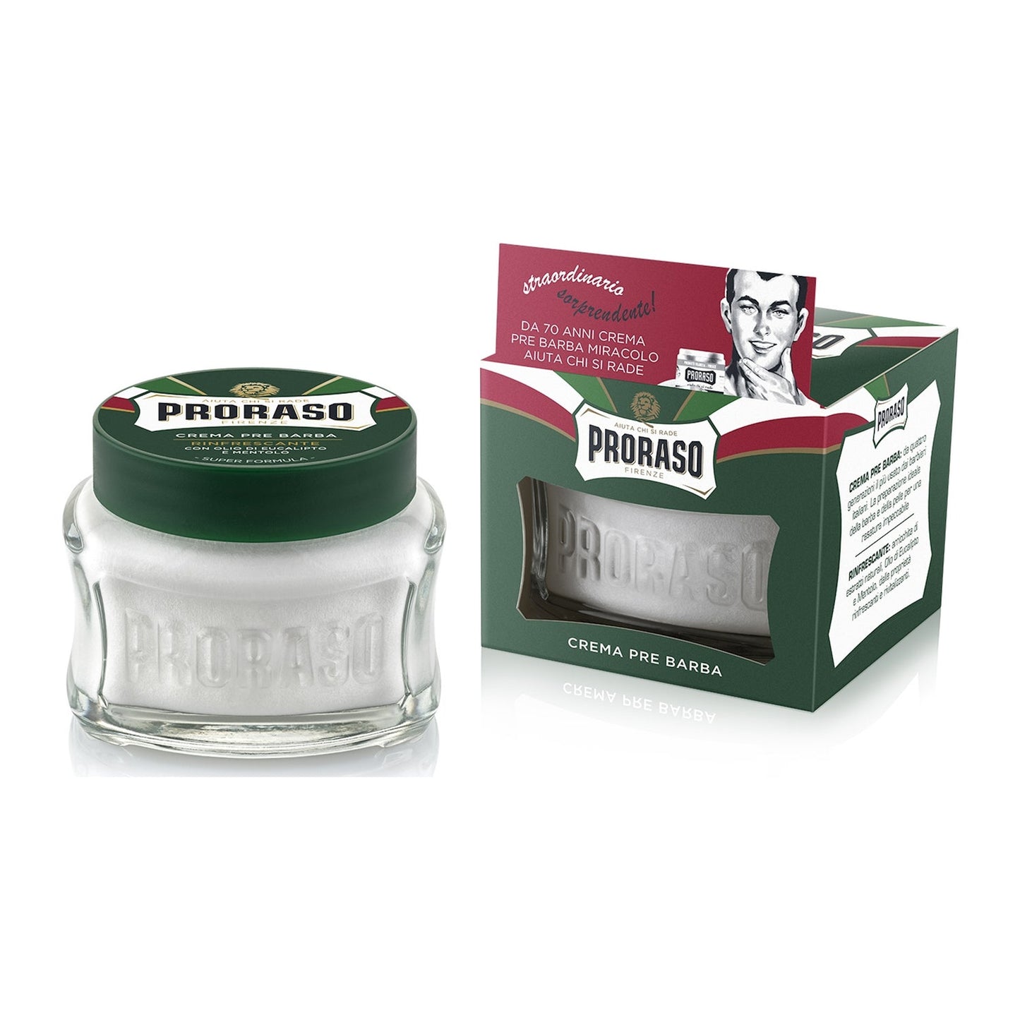 Proraso Crema Pre Barba Con Eucalipto Y Mentol 100ml