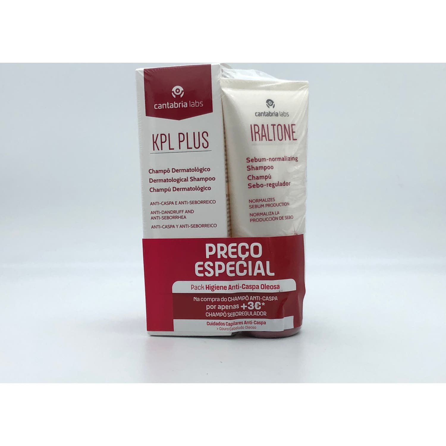 Cantabria Labs Pack Kpl Plus + Iraltone Champô Seboregulador
