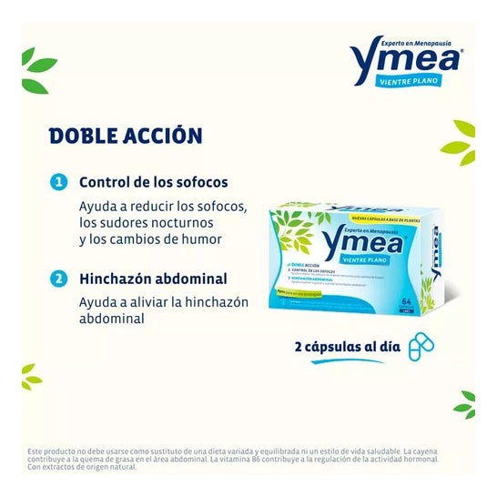 Ymea Menopausia Vientre Plano 64caps
