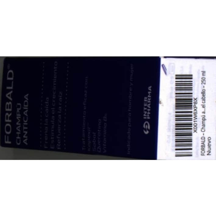 Forbald champú 250ml