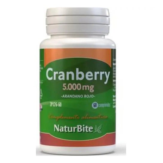 NaturBite Cranberry Arándano Rojo 5000mg 60comp