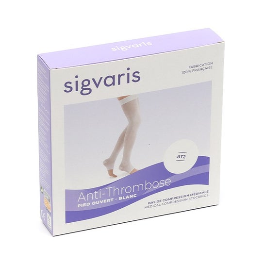 Sigvaris AT2 Media Autofix PA Blanco N2 1 Par