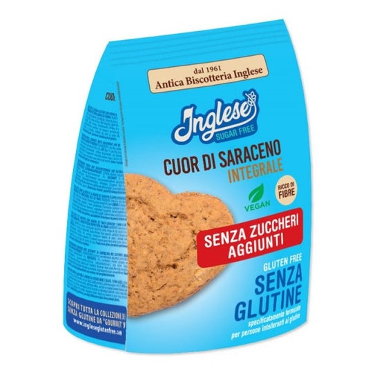 Inglese Cuor di Saraceno Sin Gluten y Azúcar Bio 200 g