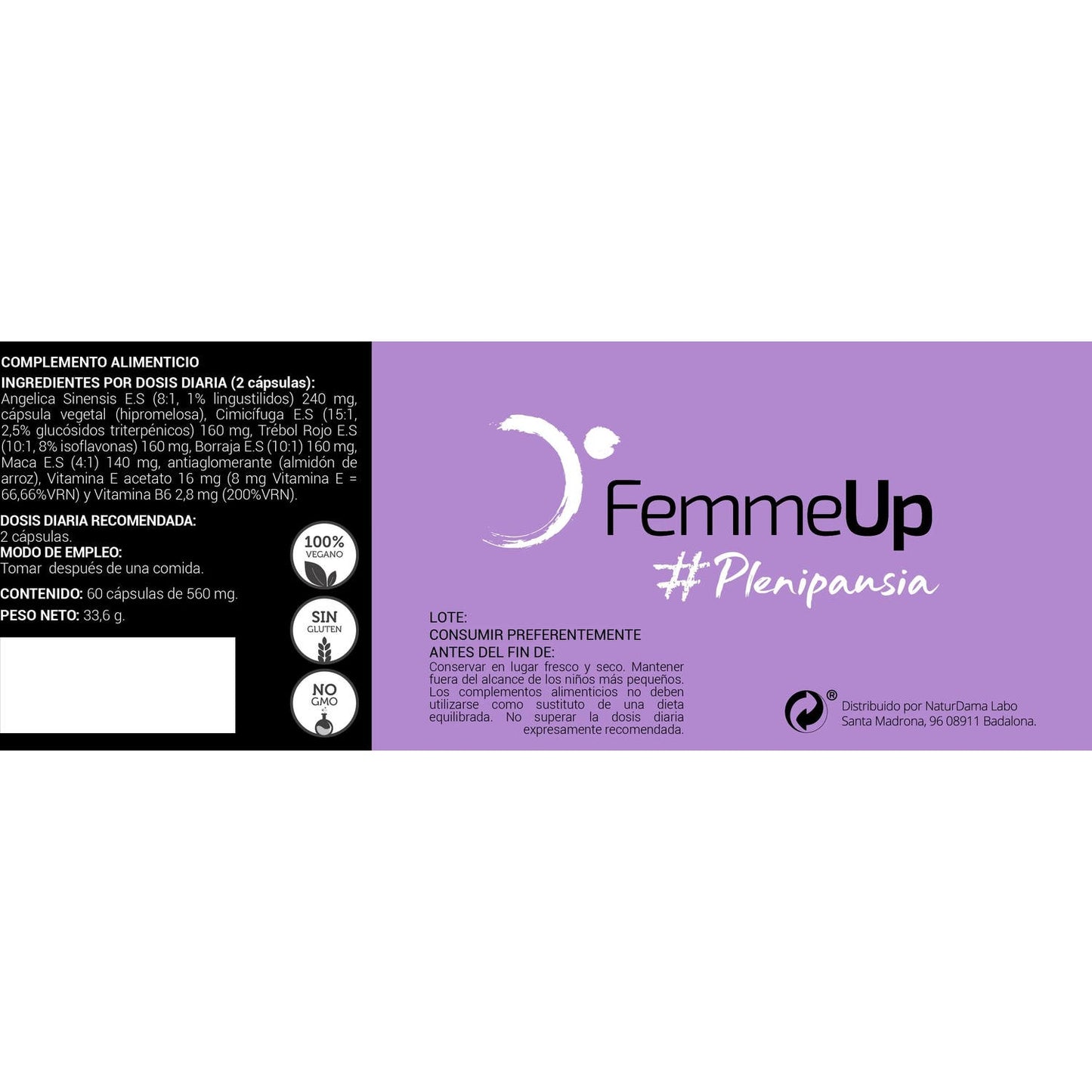 FemmeUp Plenipausia 60caps