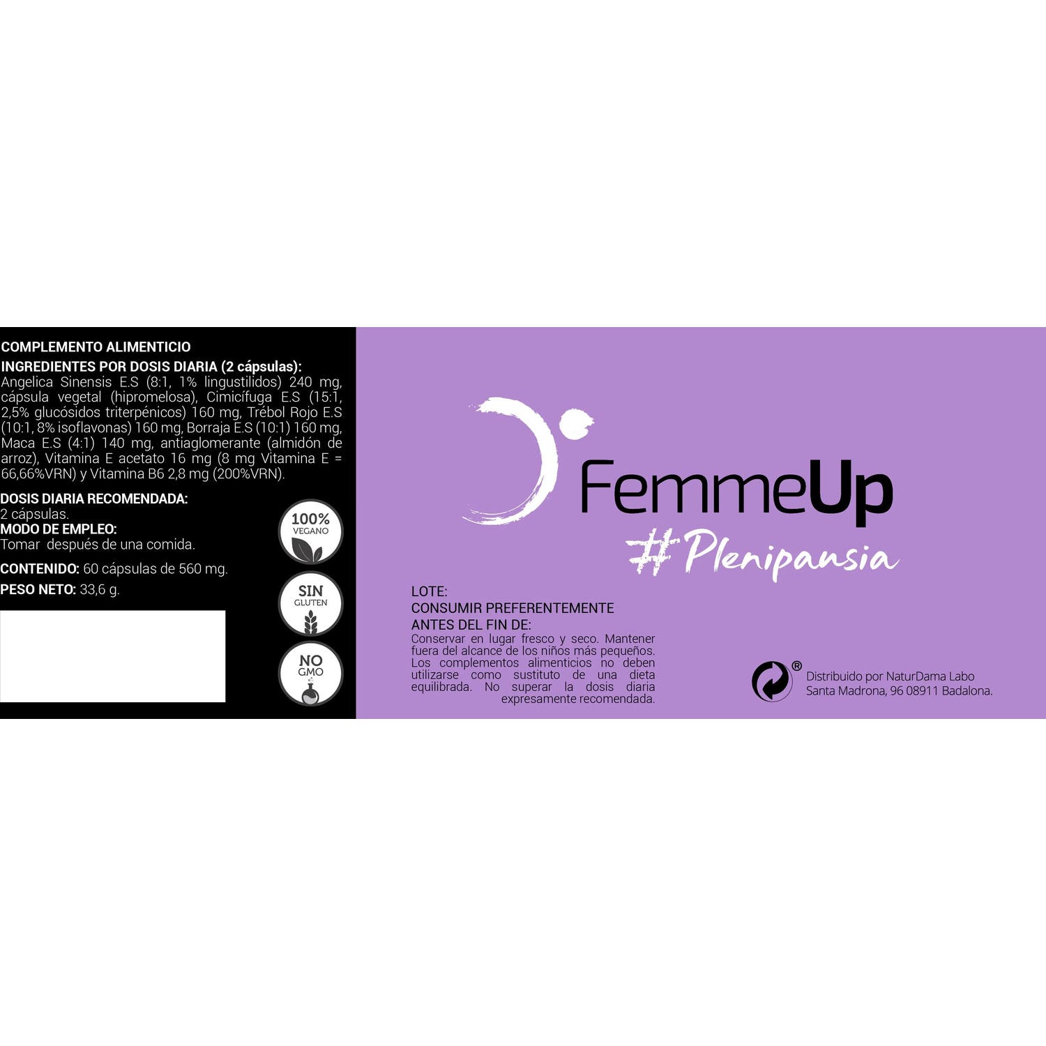 FemmeUp Plenipausia 60caps