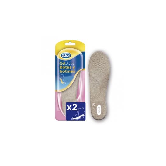 Scholl Plantillas Botas y Botines Gel Activ T 35-40.5