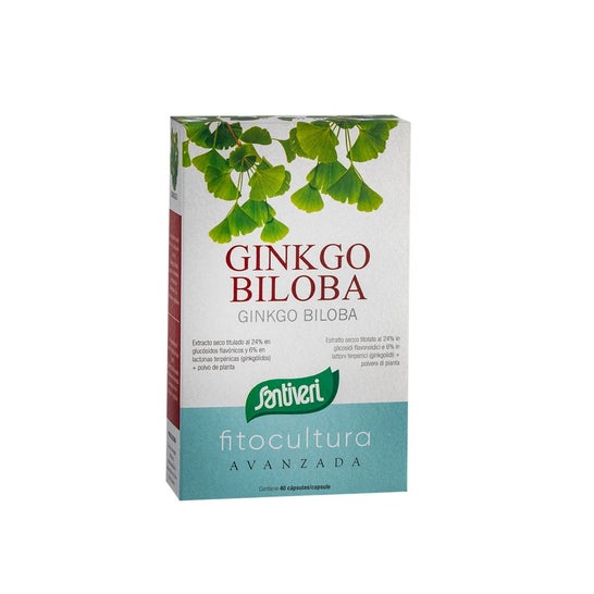 Santiveri Ginkgo Biloba Fitocultura 40 caps