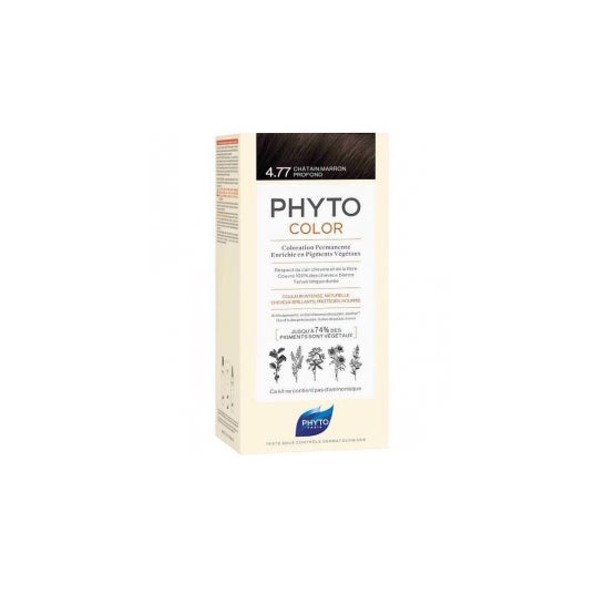 Phyto Phytocolor Tinte Cabello Kit 4,77 Castaño Marrón