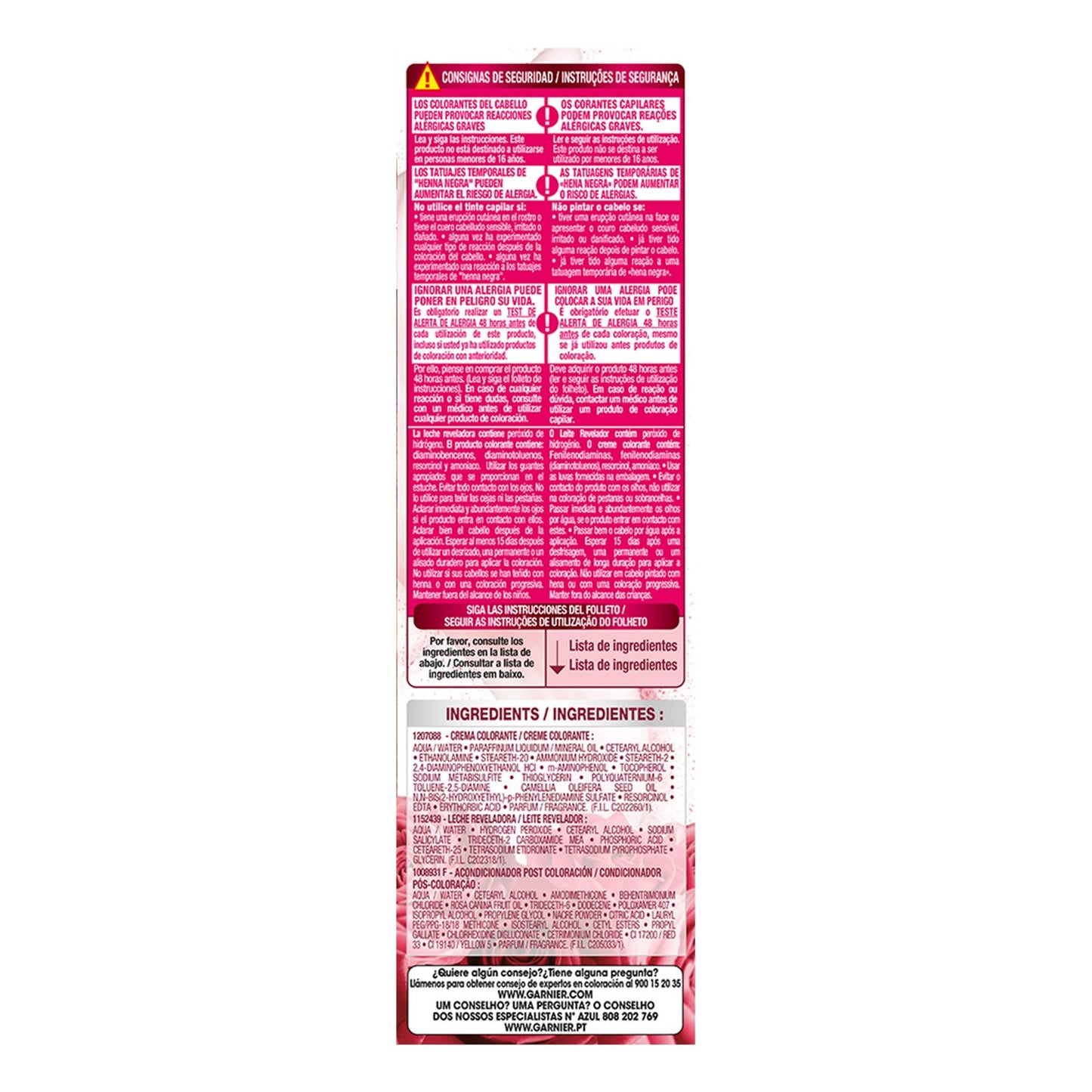 Garnier Color Sensation Tinte 71 0,75ml