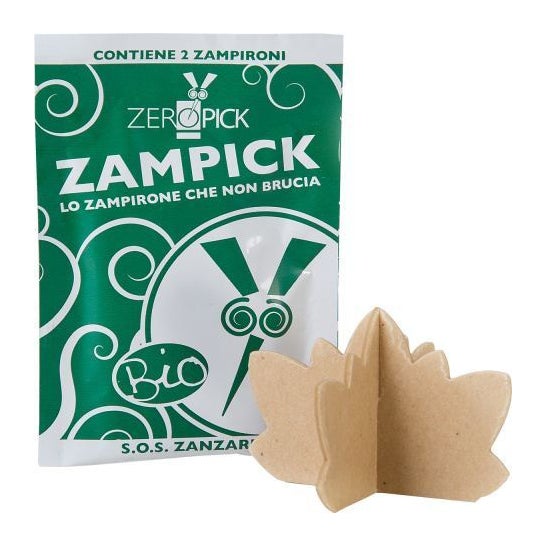 ZeroPick Zampick Sos Ambientador Antimosquitos 2 uds