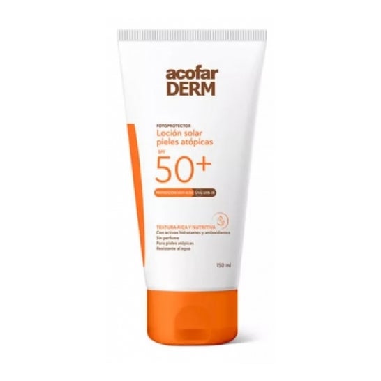 Acofarderm SPF 50+ Loción Solar Pieles Atópicas 150ml