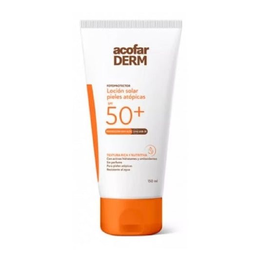 Acofarderm SPF 50+ Loción Solar Pieles Atópicas 150ml