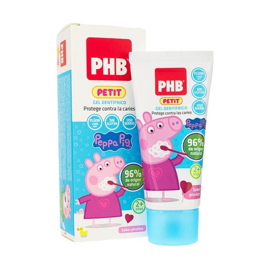 PHB Petit Peppa Gel Dental Infantil 2-6 Años 50 ml