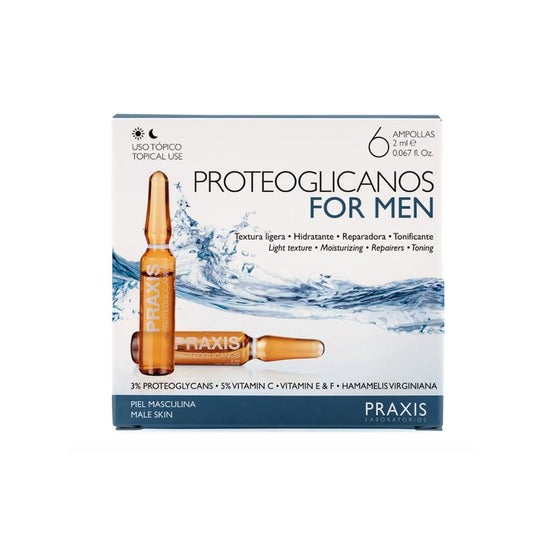 Praxis Proteoglicanos For Men 6x2 ml