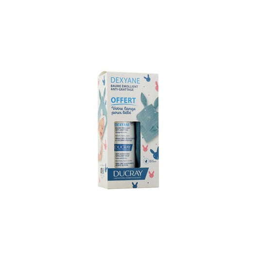 Ducray Set Dexyane Bálsamo Emoliente 400ml + Muselina