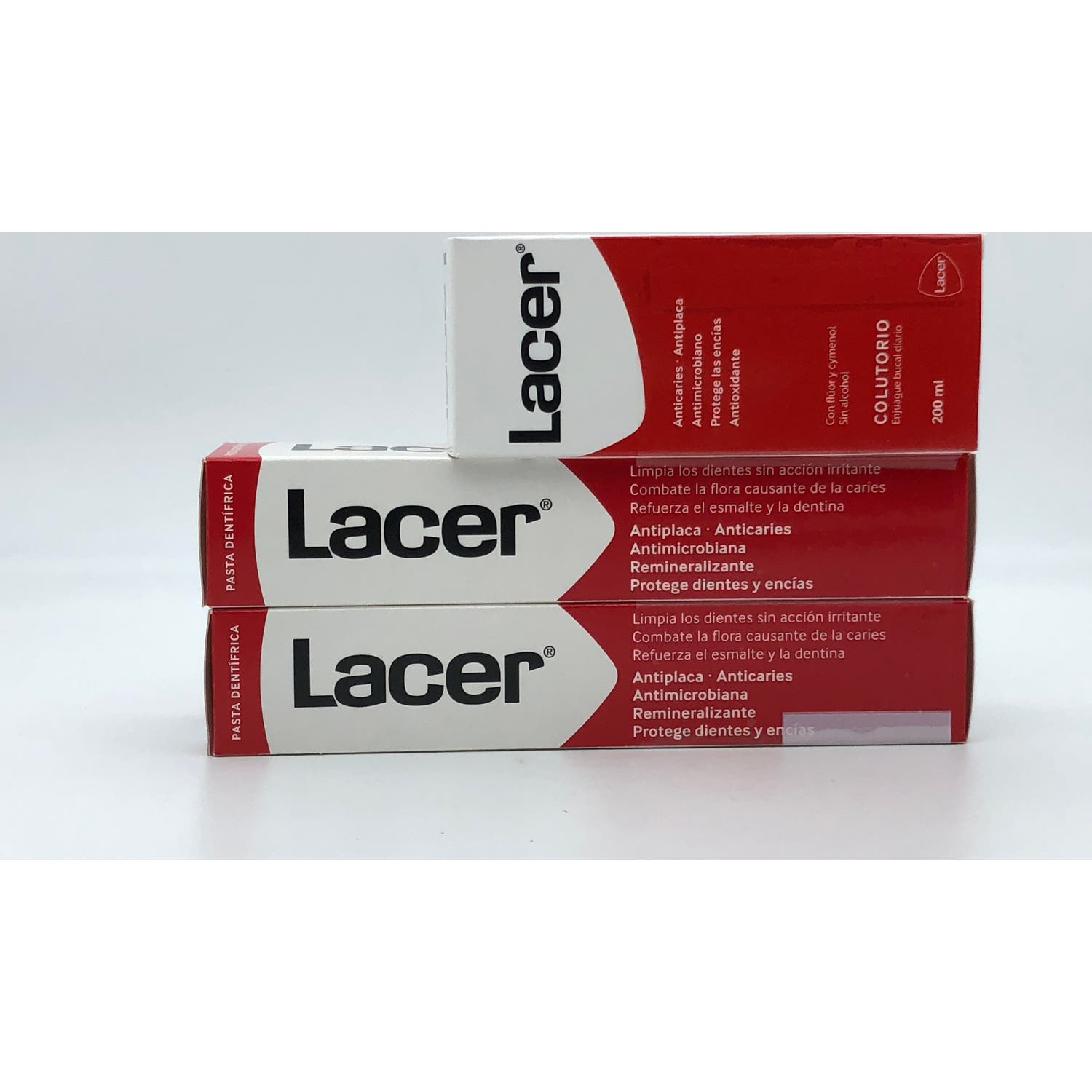 Lacer Pasta Dentífrica 2x125ml + Colutorio 200ml