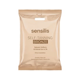 Sensilis Self Tanning Bronze 6 Toallitas Bronceadoras