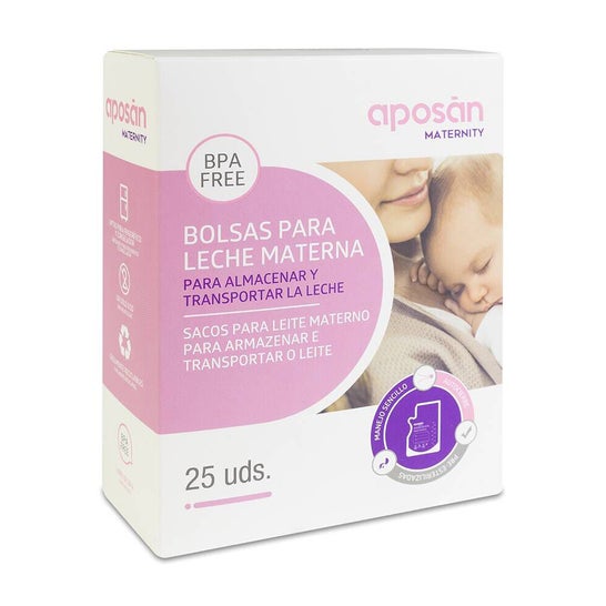 Aposan Bolsas para Leche Materna Maternity 25uds