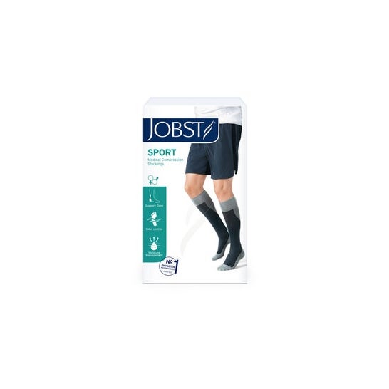 Jobst Calcetín Sport 15-20mmHg CC1 Talla XL Negro 1 Par
