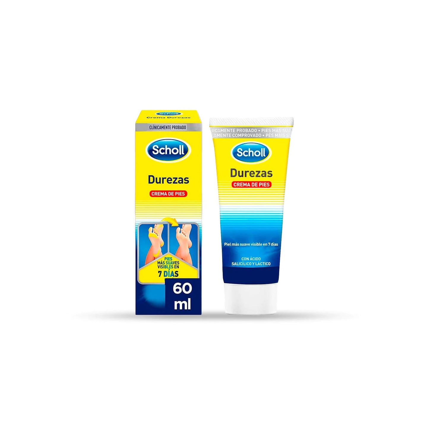 Scholl Crema Durezas Pies 60ml