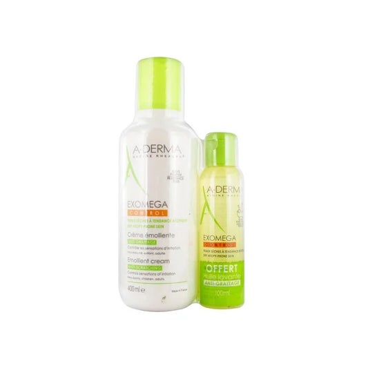 A-Derma Exomega Control Bálsamo Emoliente 400ml + Aceite 100ml