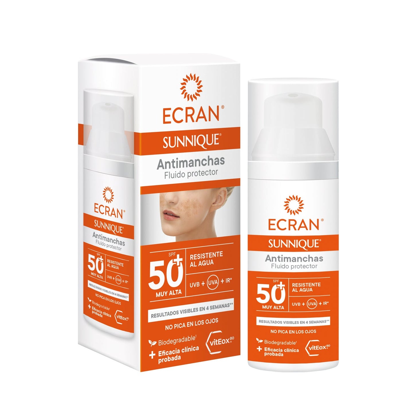 Ecran Sunnique Antimanchas Facial Spf50+ 50ml