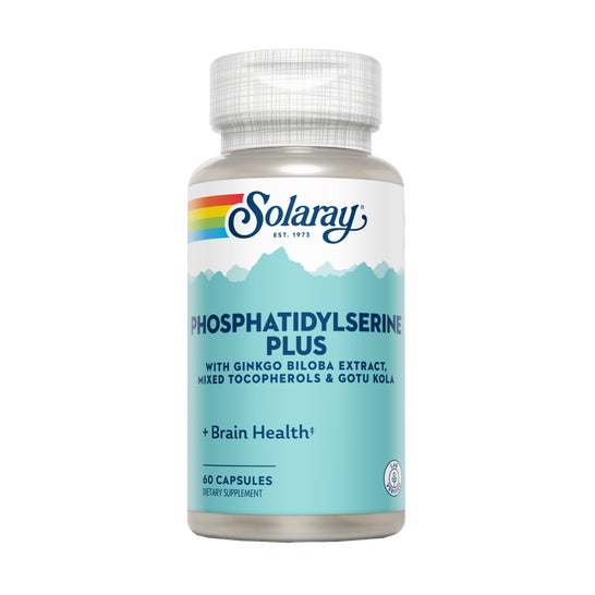 Solaray Fosfatidil Serina Plus 60 Cáps