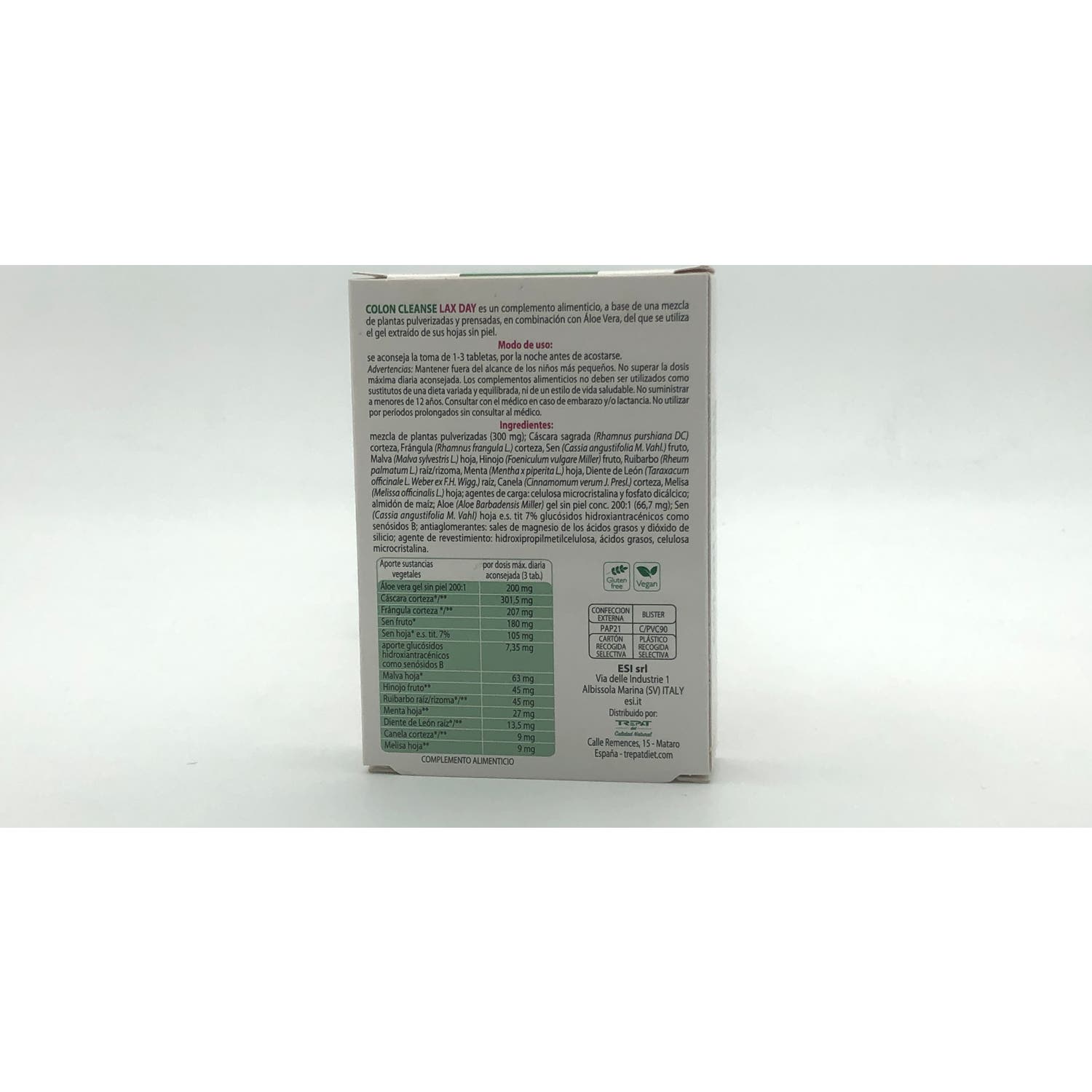 ESI Colon Cleanse Lax Day 30tab