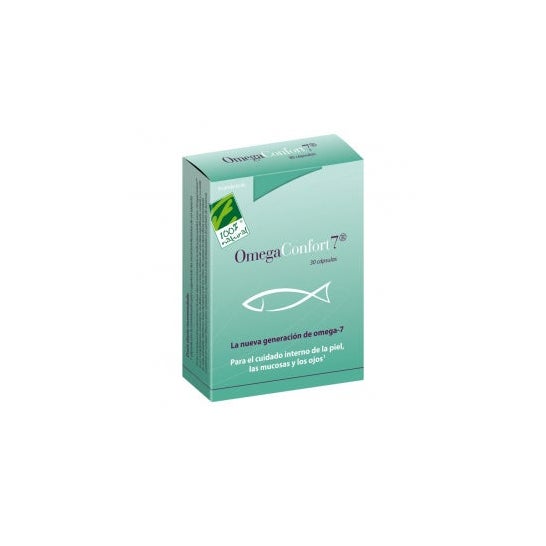100% Natural Omegaconfort 7 30 cápsulas