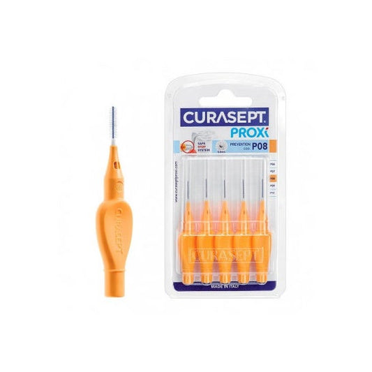 Curasept Proxi P08 Cepillo Interdental Naranja 6uds
