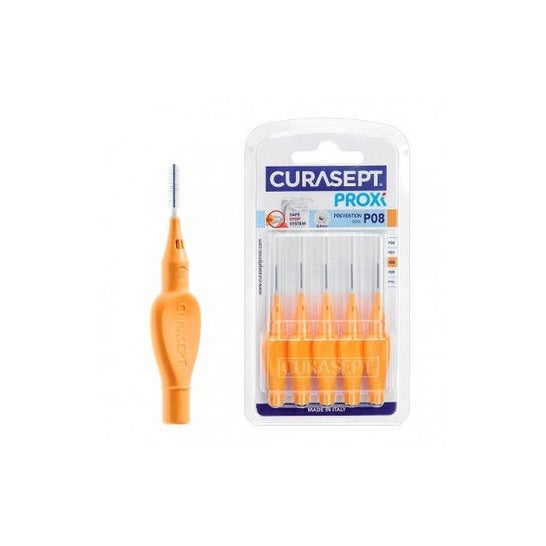 Curasept Proxi P08 Cepillo Interdental Naranja 6uds