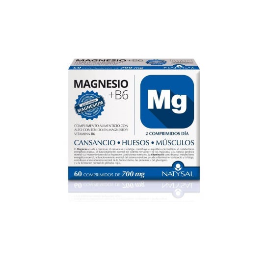 Natysal Magnesio + Vitamina B6 700Mg 60caps