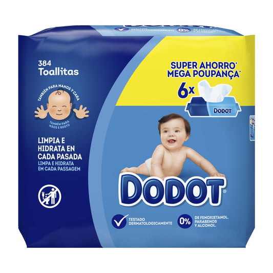 Dodot Toalhitas Dermoactive 384uds