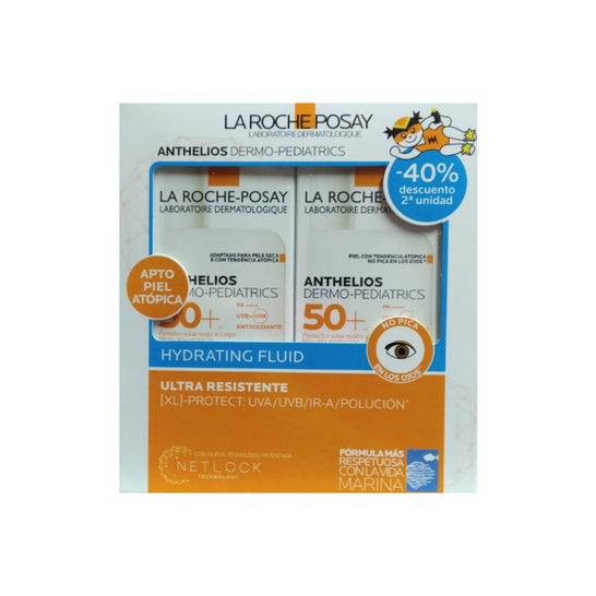 La Roche Posay Anthelios Dermo Pediatrics Fluido SPF50 2uds
