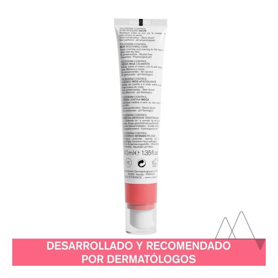 Uriage Toléderm Control Soin Apaisant Riche 40ml