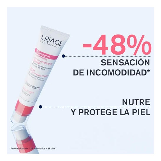 Uriage Toléderm Control Soin Apaisant Riche 40ml