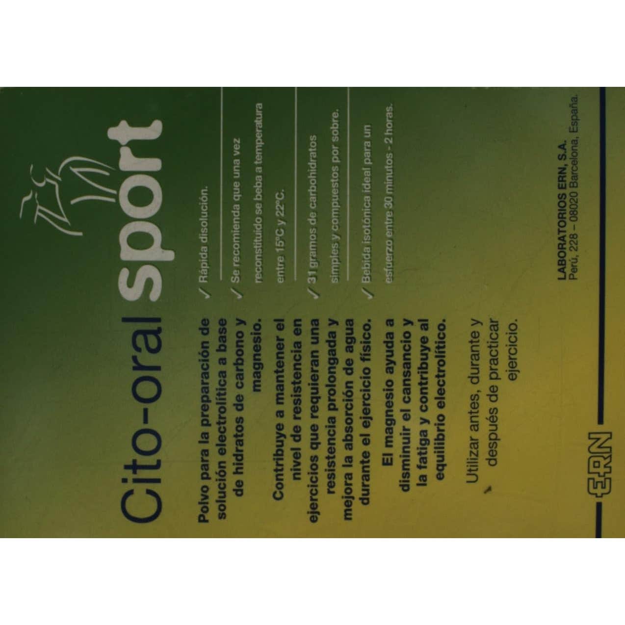 Cito-oral Sport 10 bolsas