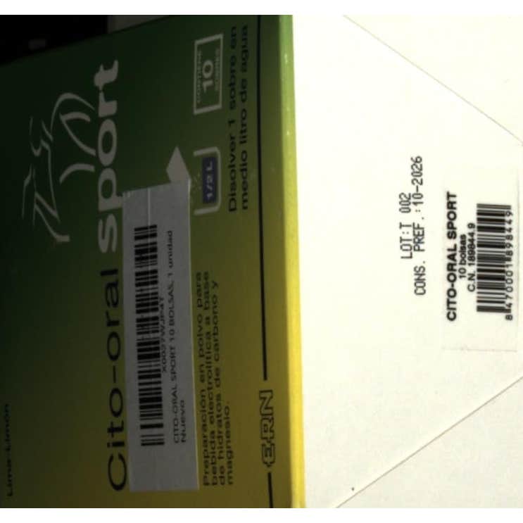 Cito-oral Sport 10 bolsas