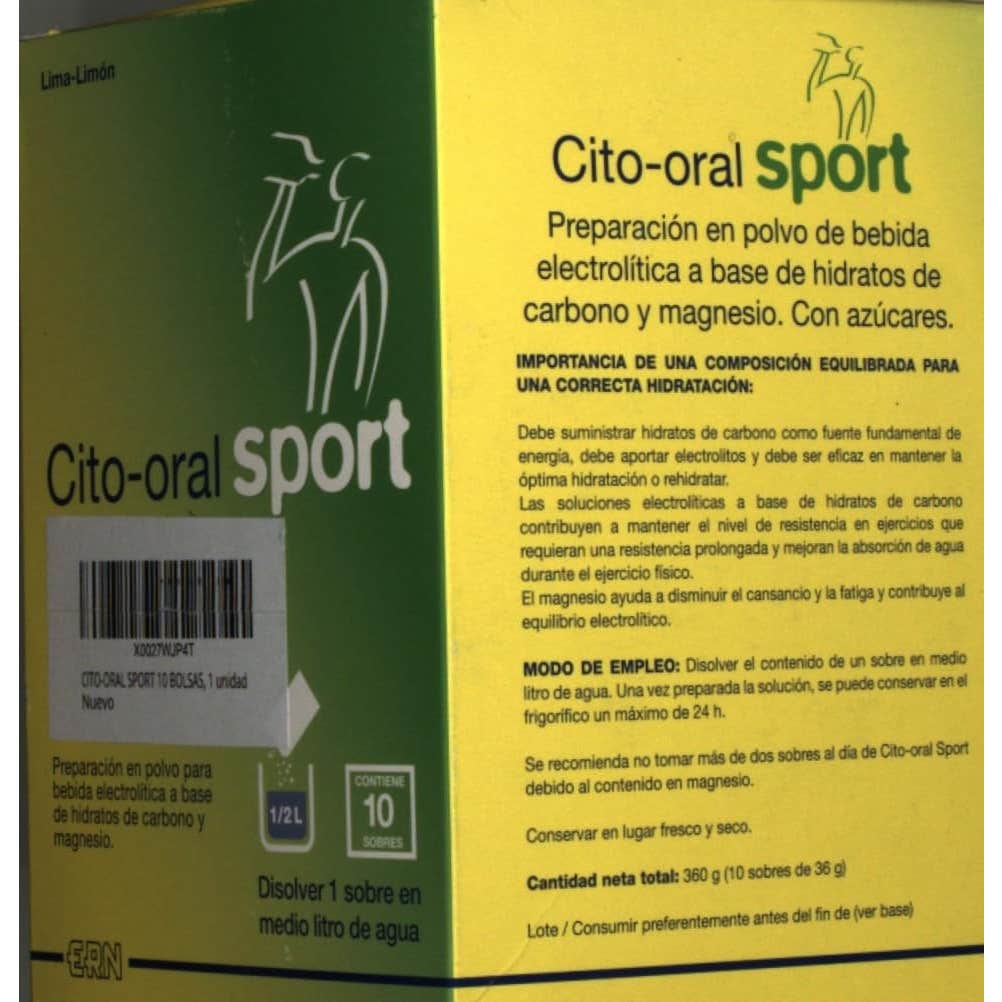 Cito-oral Sport 10 bolsas